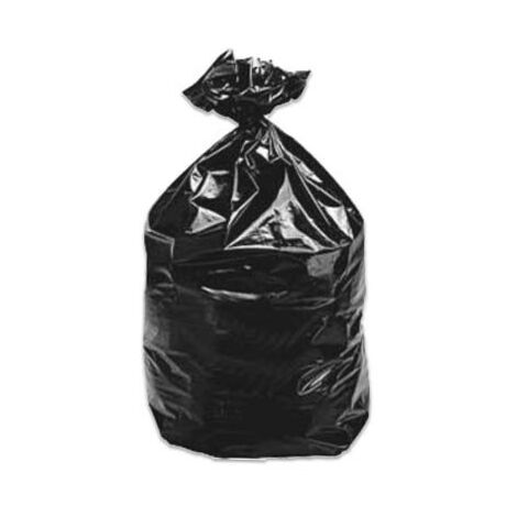 Sac poubelle noir 110L rouleau de 25 sacs Global Hygiene