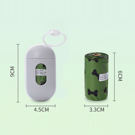 Sac poubelle Portable pour animaux de compagnie, distributeur de merde pour chats et chiens, stockage de merde pour animaux de compagnie,GRAY,Isral