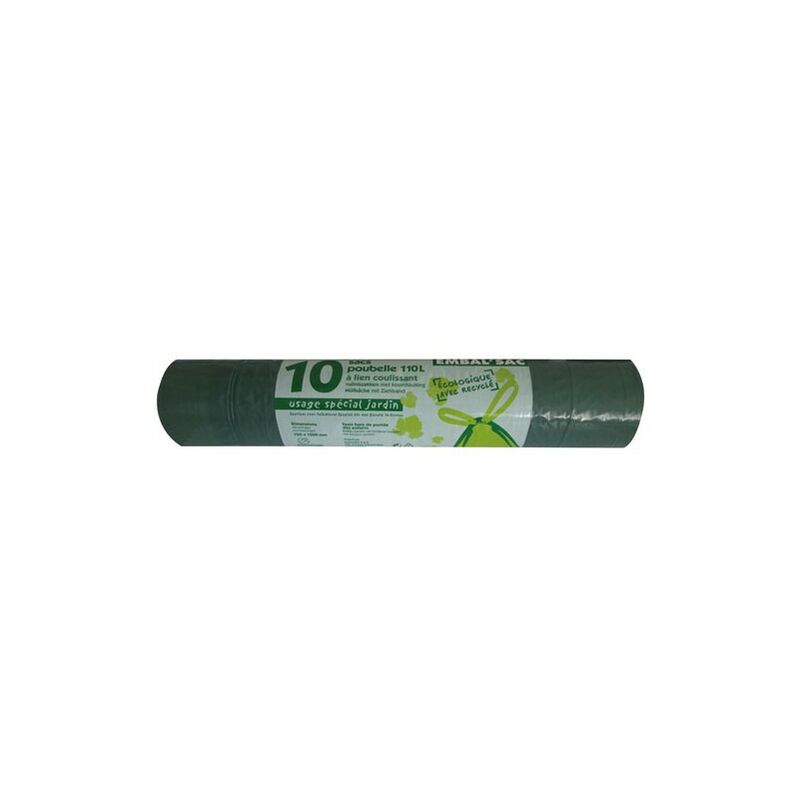 Schweitzer - Sac poubelle lien coulissant 110L X10