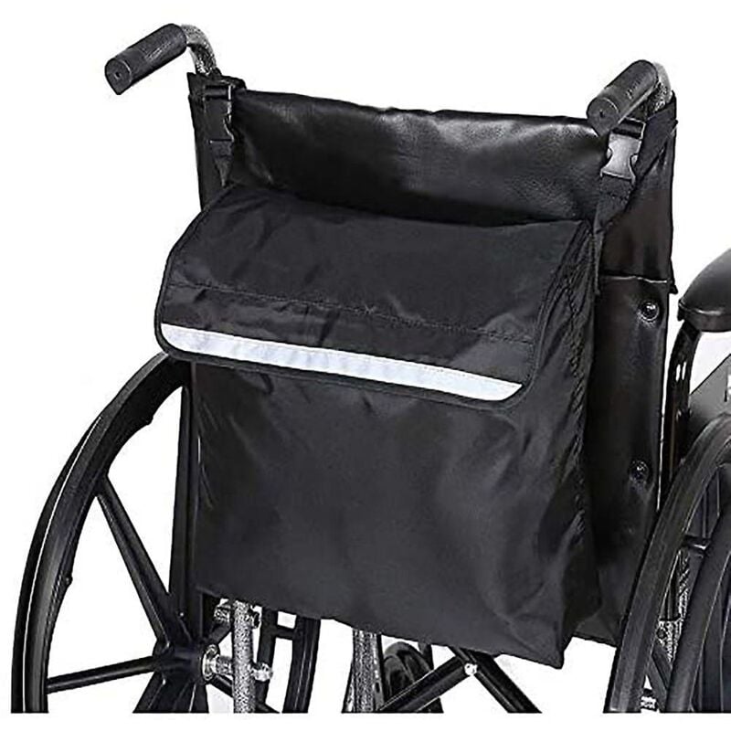 Sac pour fauteuil roulant Sac pour fauteuil roulant Oxford imperméable à l'arrière