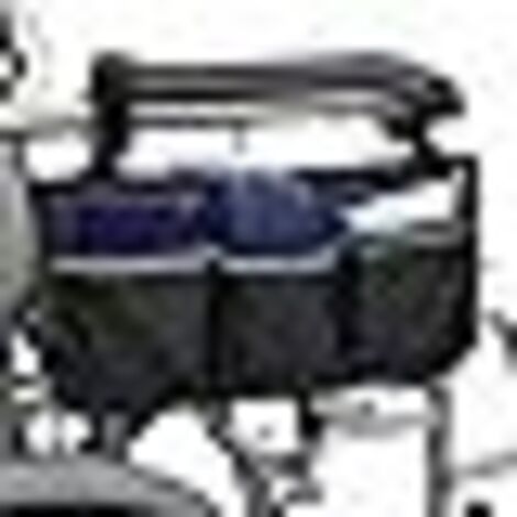 Sac pour fauteuil roulant, sac pour scooter portable et étanche, noir