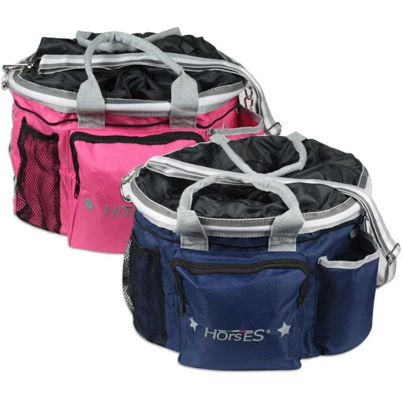 Horses - Rose - Sac pour le toilettage d'objets en nylon et modèle imperméable Big Bag