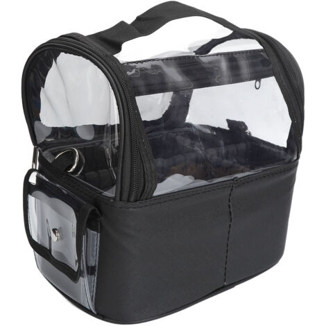 Sac professionnel pour coiffeurs, grande capacité de rangement, idéal pour ciseaux et accessoires de coiffure, design pratique et durable.