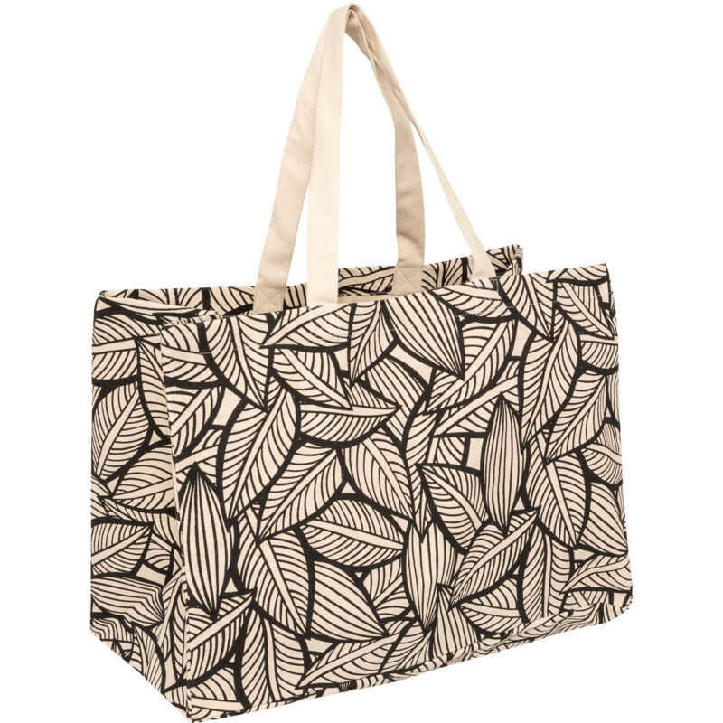5five Simply Smart - Sac shopper en coton avec impression, 50 x 24 x 35 cm