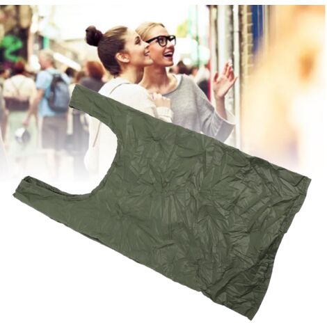 Sac Shopping Réutilisable Compact et Léger Pour Courses Vert