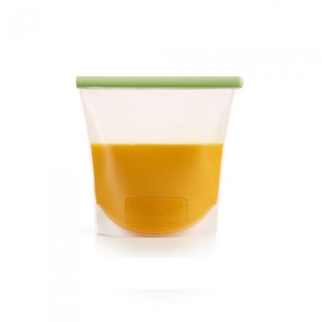 Sac Silicone Réutilisable Lekue 1.5l Conservation Alimentaire Polyvalente Et Durable - Lekue