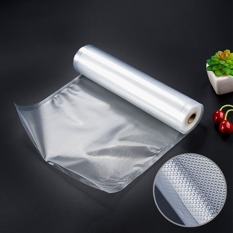 Image of Sac Sous Vide Alimentaire: Rouleau Sous Vide Alimentaire pour L'appareil de Mise Sous Vide, Sac Sous Vide pour La Cuisson, 52Rouleaux 28x600cm, Film