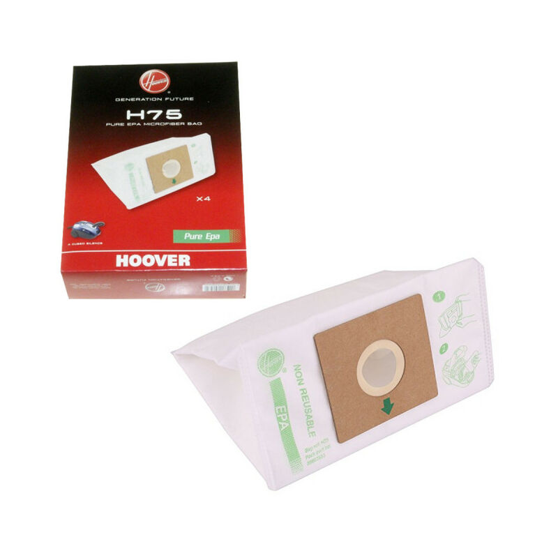 Hoover H75 Micro Bag Sac à poussière Aspirateur réservoir cylindrique