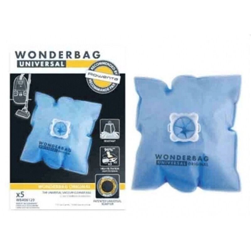 Sac synthétique universel Wonderbagx10 pour Aspirateur ROWENTA WB408120