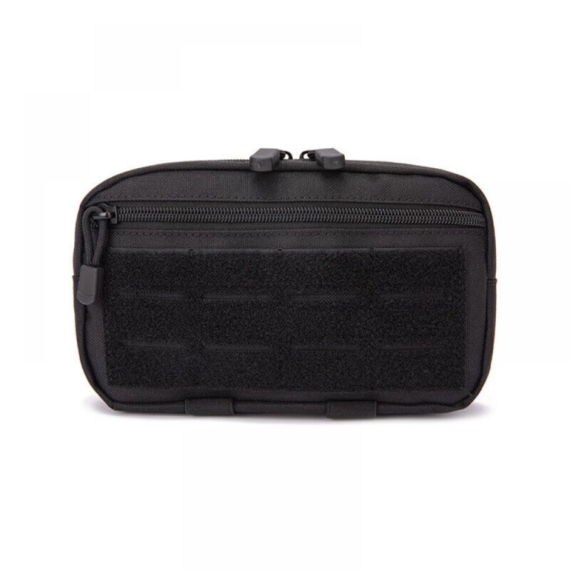 Sac tactique polyvalent, trousse de premiers secours militaire, sac de rangement médical pour jeux de guerre et randonnée (noir)