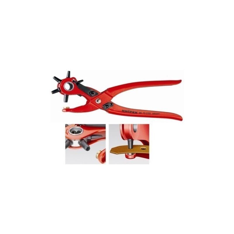 

Knipex - Sacabocado Corte Revolver
