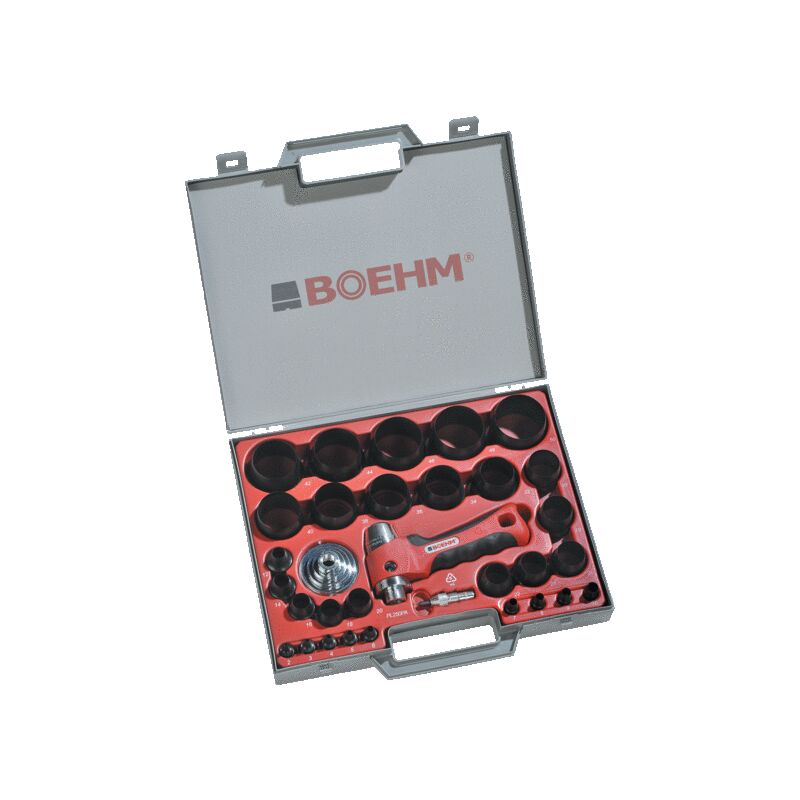 BOEHM set cortador de galletas 11 herramientas capacidad 3 - 50 mm - JLB330PA