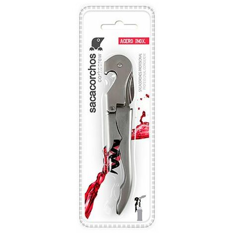 SACACORCHOS ACERO INOXIDABLE TM HOME