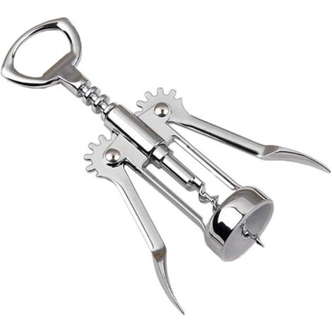 Sacacorchos de metal, sacacorchos para vino, sacacorchos para vino, herramientas esenciales de bar, utensilios de cocina, sacacorchos, accesorios para vino