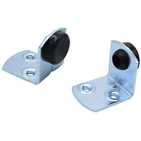Sacar Ferma Tapparelle in Ferro Zincato - 35x35x30 mm - 2 Pezzi