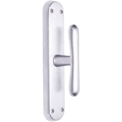 Sacar Martellina in Ottone Satinato Cromato - 188x37 mm