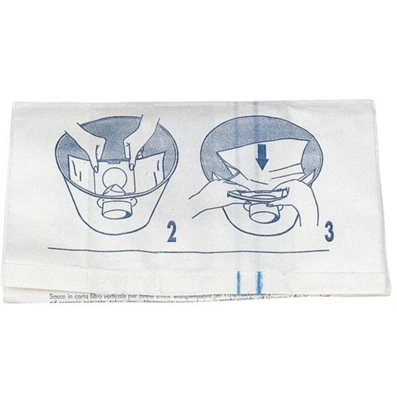 83132B8I Sacchetto raccogli polvere in carta per aspiratore 5 Pz. - Makita