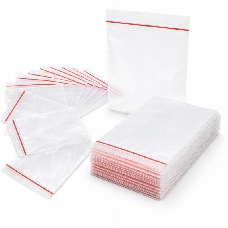 Sacchetti con cerniera 40x45cm 100 pezzi resistenti con cerniera