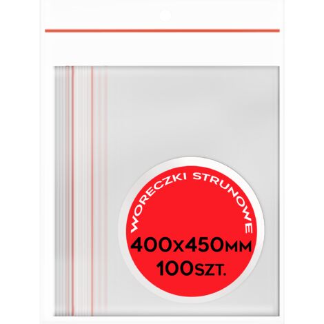 SACCHETTI CON ZIP 400/450 100pz