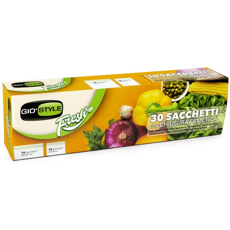 Sacchetti Ermetici Fresh GIOSTYLE - size 15+15