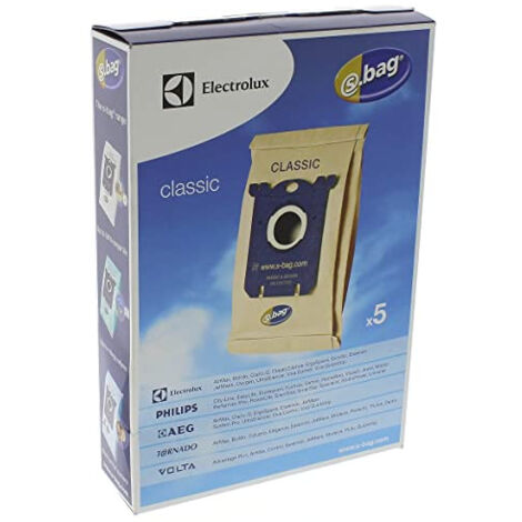 Sacchetti per aspirapolvere classici S-Bag Electrolux per 5 per aspirapolvere