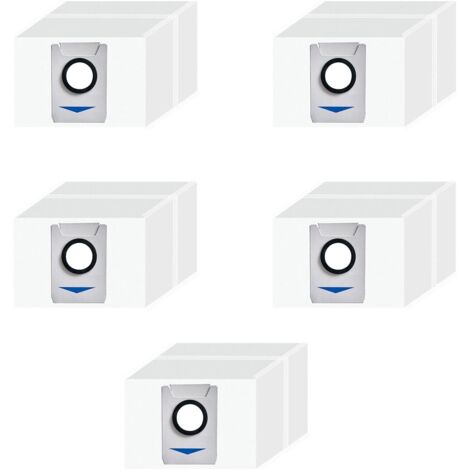 Sacchetti per la polvere compatibili con ECOVACS DEEBOT X1 OMNI DEEBOT T10 T20,T10 Omni, kit di sostituzione di accessori per aspirapolvere monouso di grande capacità