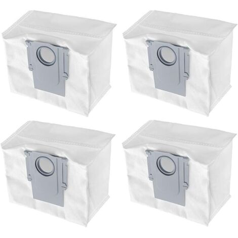 Sacchetti per la polvere FOREHILL, confezione da 4, per aspirapolvere Roborock S8+/ S8 Pro Ultra/ S7 MaxV Ultra/ S7 Pro Ultra/ Q7+ / Q7 Max+/ Q5+