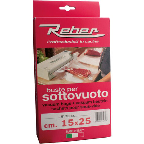 FoodSaver FSR2802 - Rotolo Termosigillabile per Macchina per Sottovuoto  Alimenti, senza BPA, 28 cm x 5.5 m, 2 Pezzi : : Casa e cucina