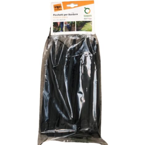 Sacchetto C12 picchetti in plastica H26.5cm Artplast