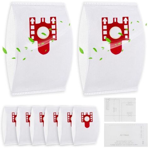 PakTrade 20 Sacchetti Per Aspirapolvere 2 Filtri Per Miele S2110 - S 2110 / S5380 - S 5380 / S279i - S 279i / S8340 - S 8340
