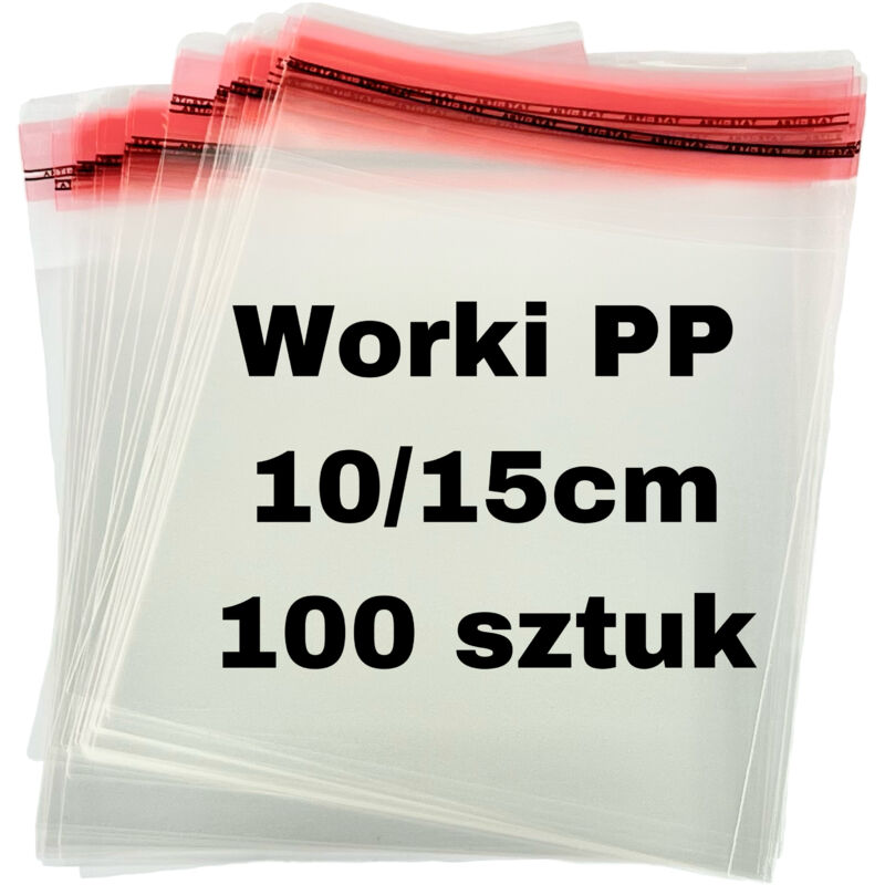 SACCHETTO IN FOGLIO DI PP 100x150mm+50 (100) CAL