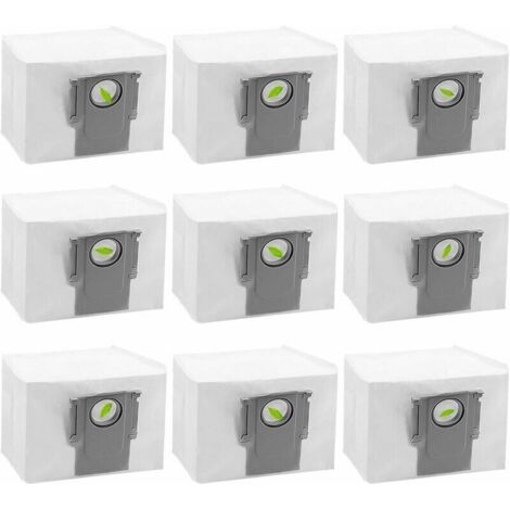 Sacchetto per aspirapolvere per Roborock S7 MaxV Ultra/S7 Pro Ultra/Q5/Q5+/Q5+ Plus/Q7/Q7+/Q7 Max/Q7 Max+ Accessori, grande sacchetto di ricambio monouso