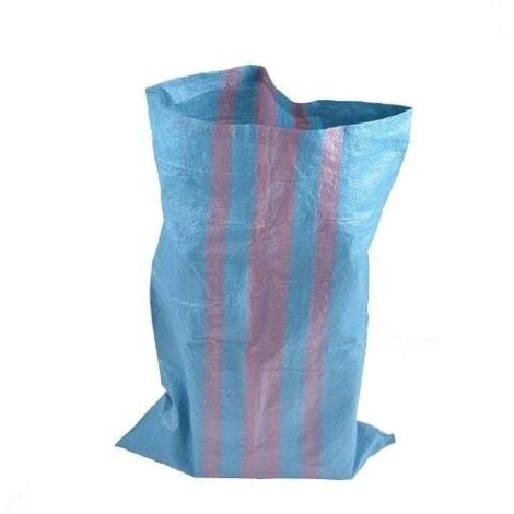 Sacchetto PP blu 80x50 resistente 80g/m2 - 10 pz.