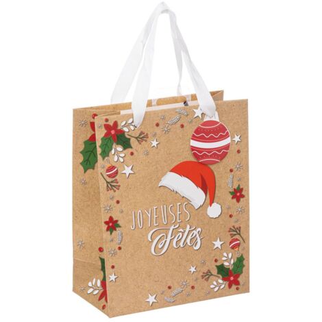 Sacchetto regalo kraft piccolo - Feeric lights & christmas