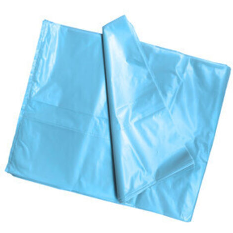 SACCHI NETTEZZA U. EXTRA PES 93X110 AZZURO 120 G CA- 20,0 kg
