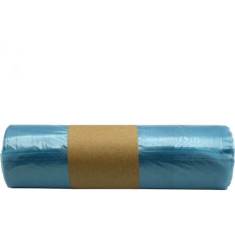 SACCHI NETTEZZA U. ROTOLO 50X60 CELESTE 15 PZ 20 CF