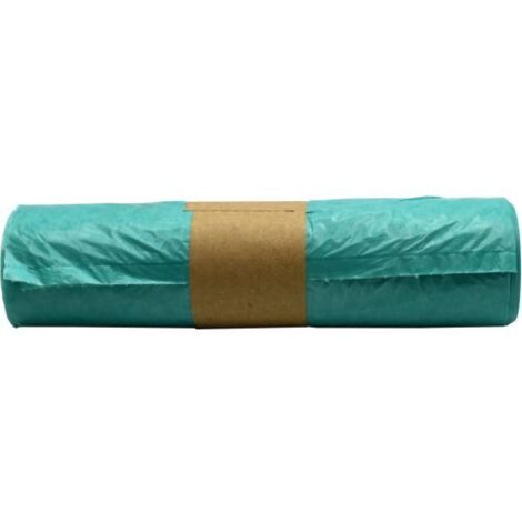 SACCHI NETTEZZA U. ROTOLO 50X60 VERDE 15 PZ 20 CF
