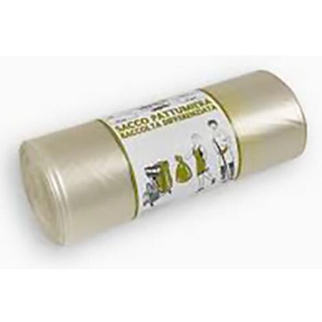 SACCHI PATTUMIERA ANTIGOCCIA 50X60CM TRASPARENTI CF 20PZ