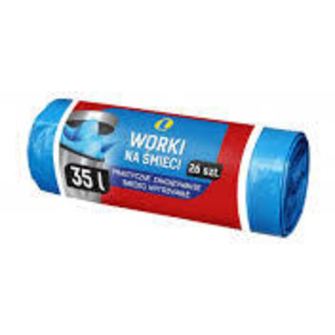 SACCHI PER LA SPAZZATURA LEWIATAN 35L SUPER RESISTENTI 26 PEZZI