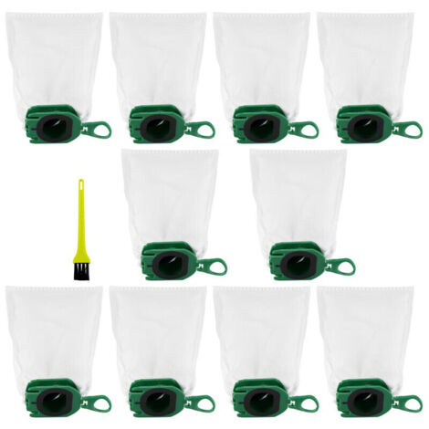 Sacchi ricambio 10 pezzi per sacco pulizia per Kobold VB100 sacchi polvere per aspirapolvere