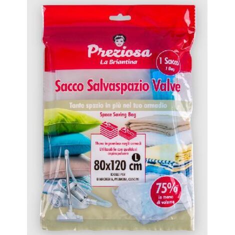 SACCHI SALVASPAZIO SOTTOVUOTO CM 80 X 120