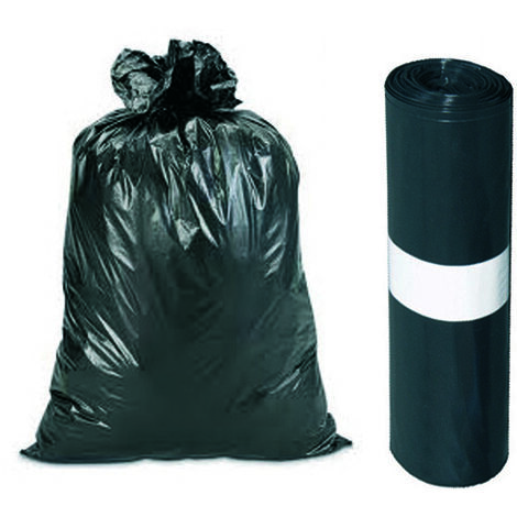 Sacco condominiale ldpe in rotolo nero