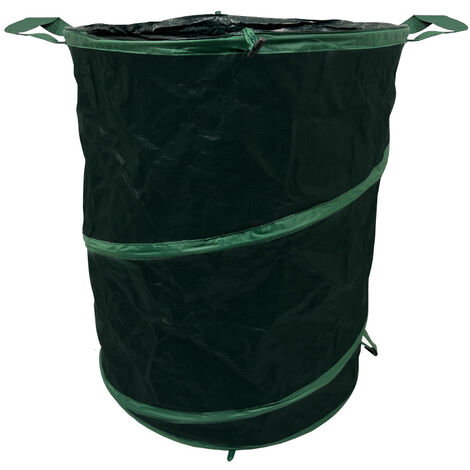 Sacco Fogliame Contenitore Per Giardinaggio Pieghevole Con Manici Rifiuti 56x70cm
