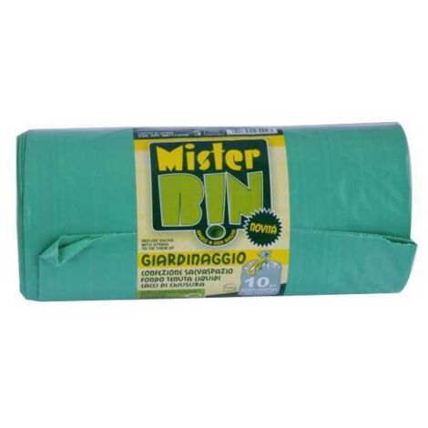 SACCO GIARDINOLEGACCI VERDE 77x110 Pz.10 MR.BIN
