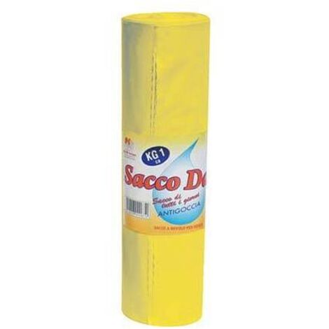 SACCO IMMONDIZIA CONDOMINIO - CM 80X110 GIALLO CF=PZ 10 - 20 confezione