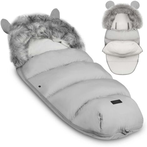 Sacco nanna Elmi Ricokids per passeggino e slitta - grigio