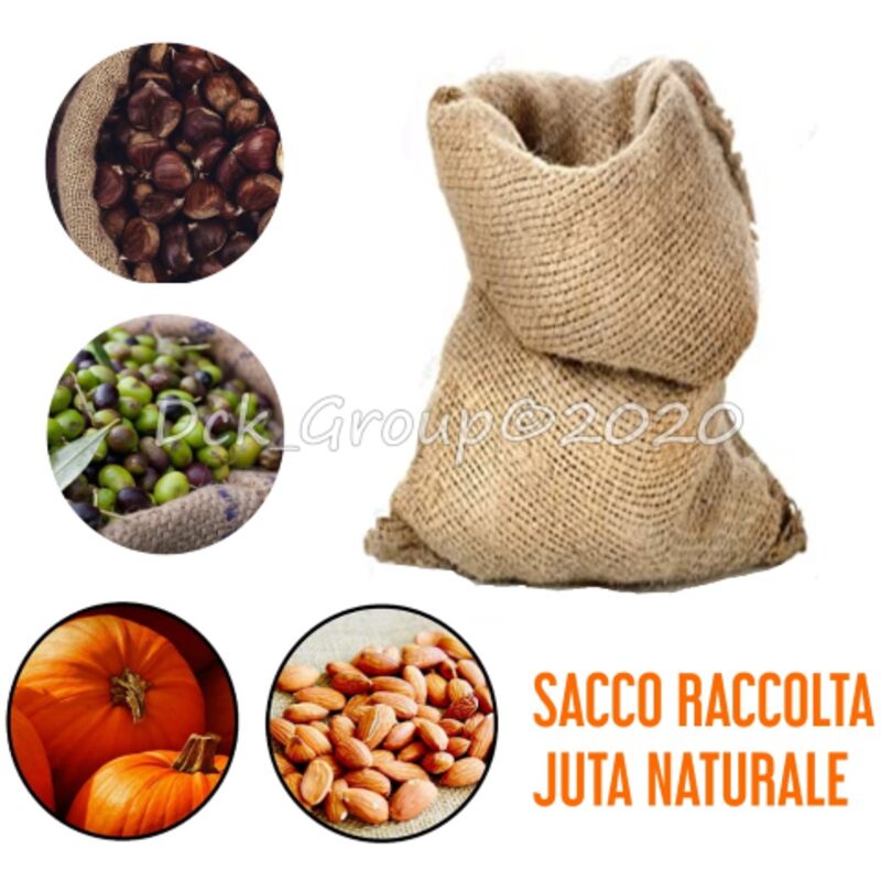 Sacco Per La Raccolta Di Prodotti In Agricoltura In Yuta 58x102 Cm