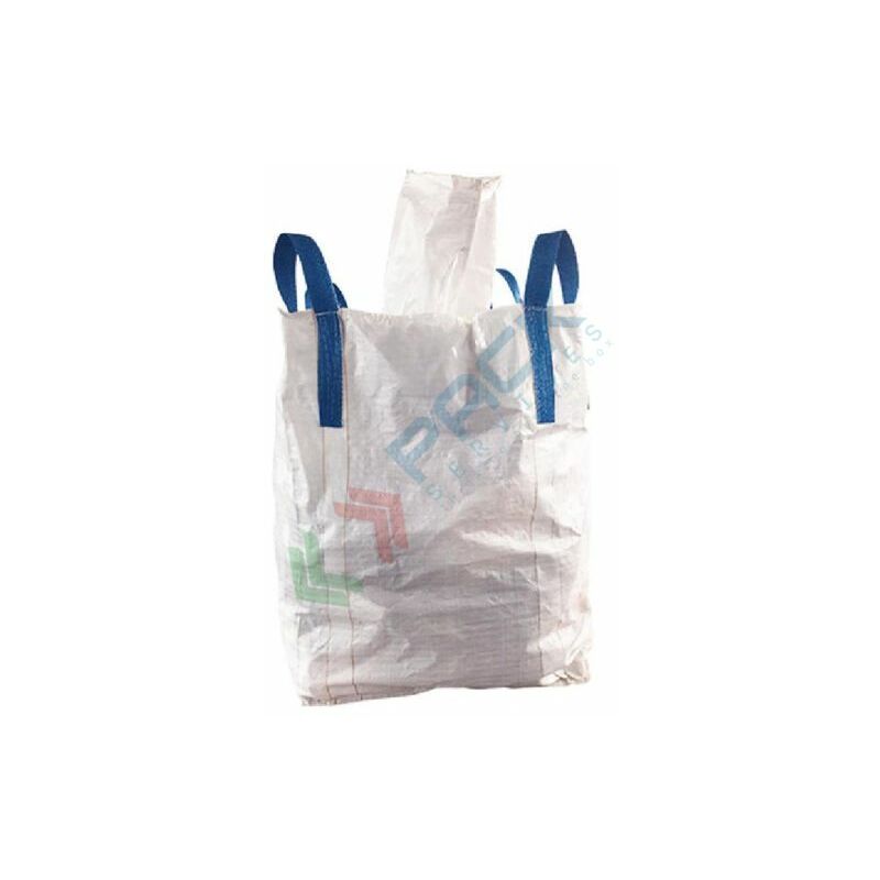 Image of Pack Services - Big bag tubolare, 90 x 90 x 130 cm, valvola/chiuso - Bianco