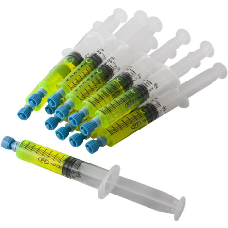 Sachet 12 seringues traceur 7,5ml pour véhicules hybrides - CO 4079 - CLAS Equipements