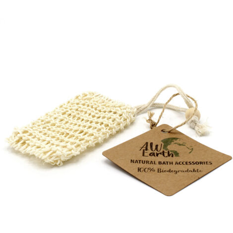 Sachet à Savon Nature - Sisal- Vendu par 1